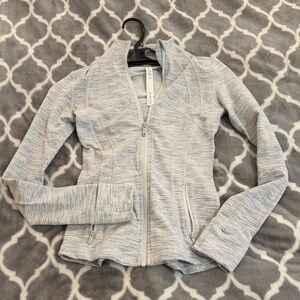 Lululemon Athletica Gray Zip-Up Jacket